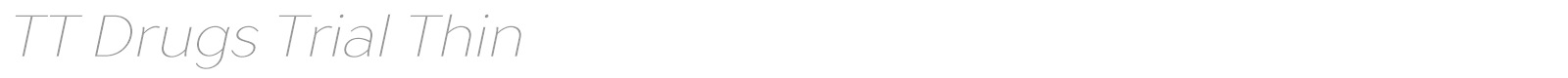 TT Drugs font preview